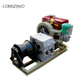 Gas Engine Powered Winch for Wire Rope Pulling